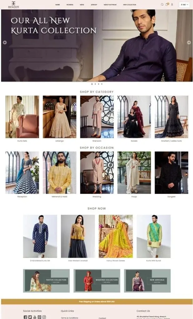 E-commerce Website project 3